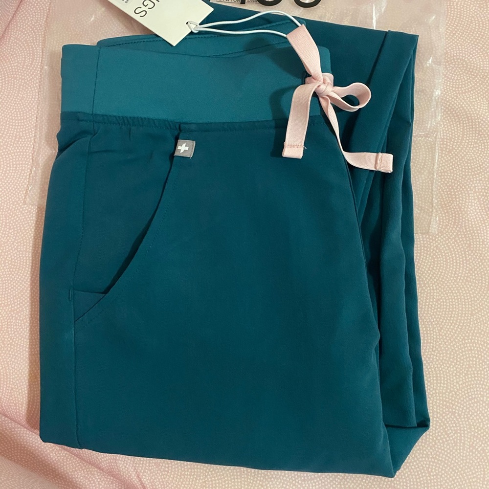 FIGS Caribbean Blue Zamora Joggers XS Petite